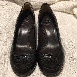 Tory Burch Patent Wedge